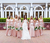 Floor Length Mermaid Long Sequin Bridesmaid Dresses Sweetheart - MyChicDress